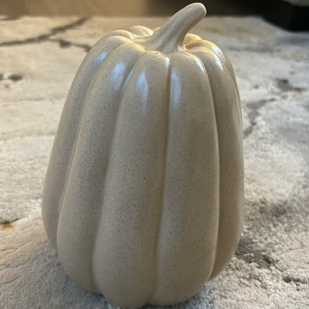 Pumpkin accent.